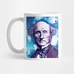 John Stuart Mill Snowy Portrait | John Stuart Mill Artwork 12 Mug